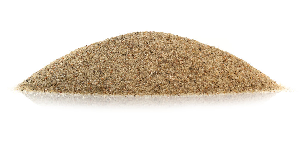Sand fraction of 0.1–0.6 mm
